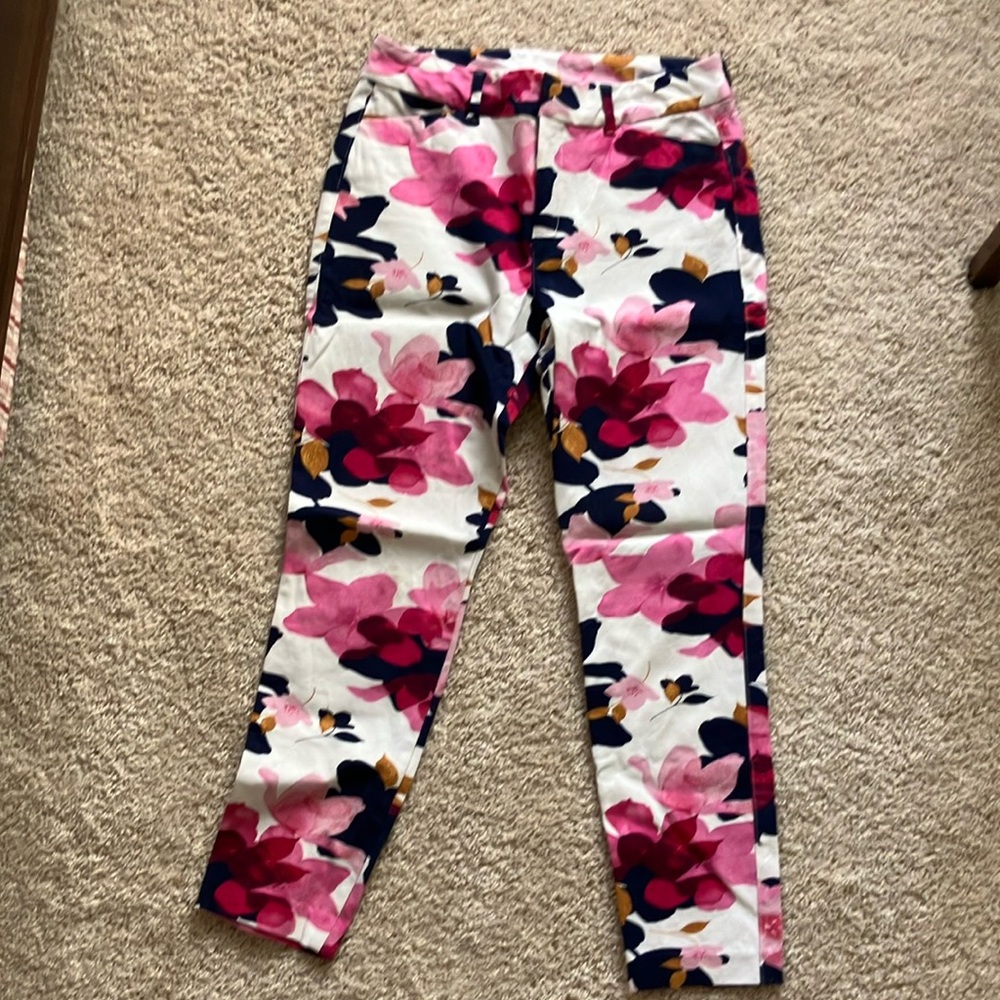 Floral Print Pants
